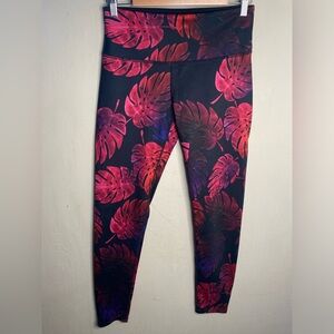 Noli Women’s Leaf Active Leggings Size Large